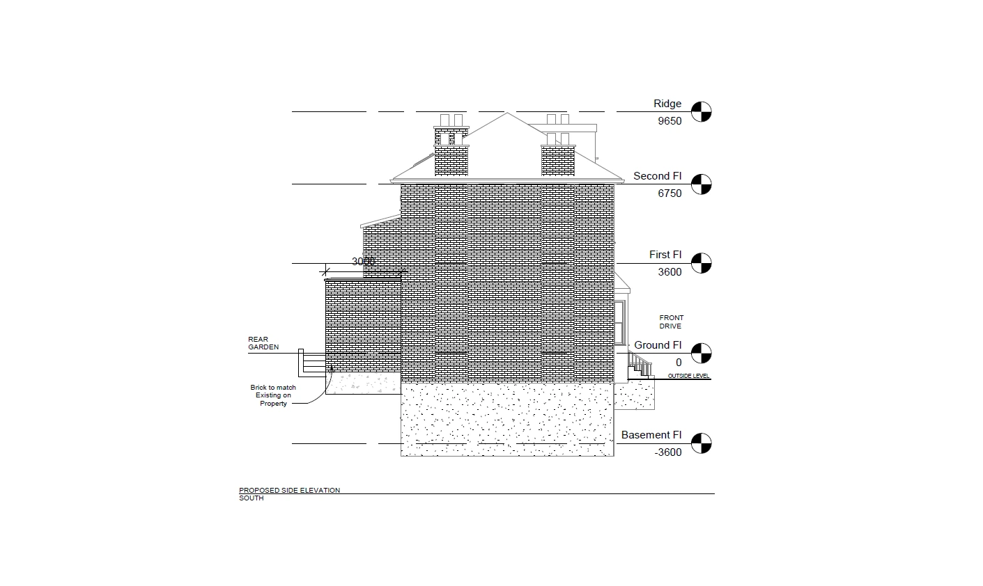 Crouch Hill architectural drawing or visualisation