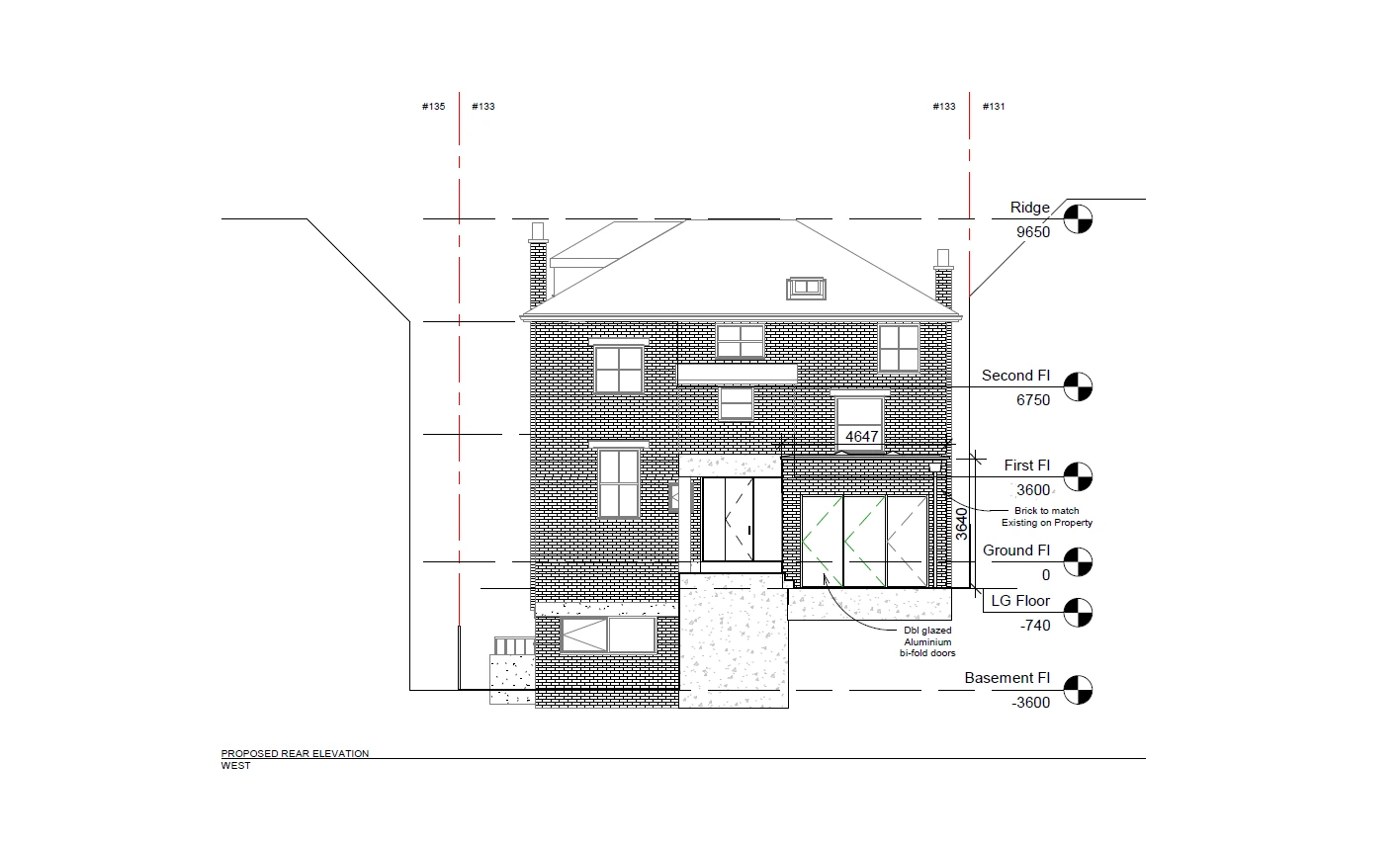 Crouch Hill architectural drawing or visualisation